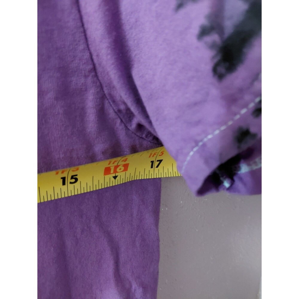 Neon Genesis Evangelion Purple Tie Dye Emergency T-Shirt Size Small - Picture 6 of 7